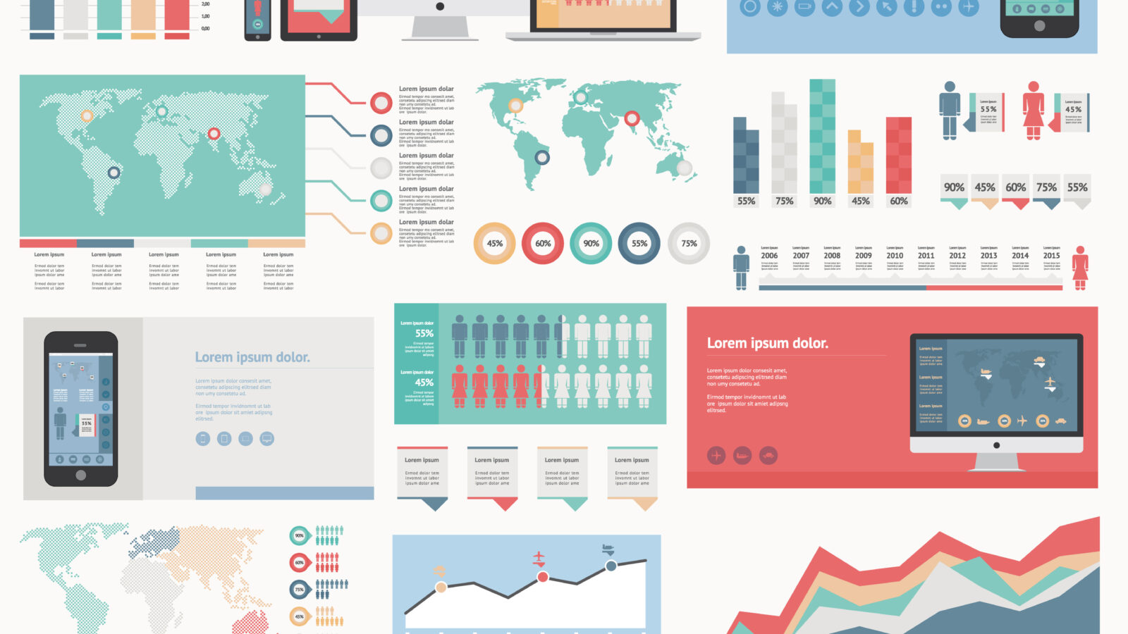 Het visuele aanzien van 2014: de meest interessante & innovatieve infographics