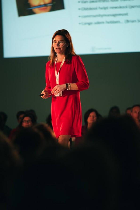 Roos van Vugt: "Het ergste wat je als organisatie kan overkomen, is dat medewerkers NIET over je praten." (foto: Entopic)