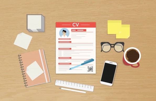 CV template presentation