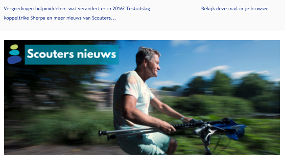Scouters nieuws - onderwerpregel