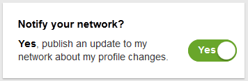 Notify yes