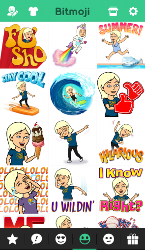 bitmojis