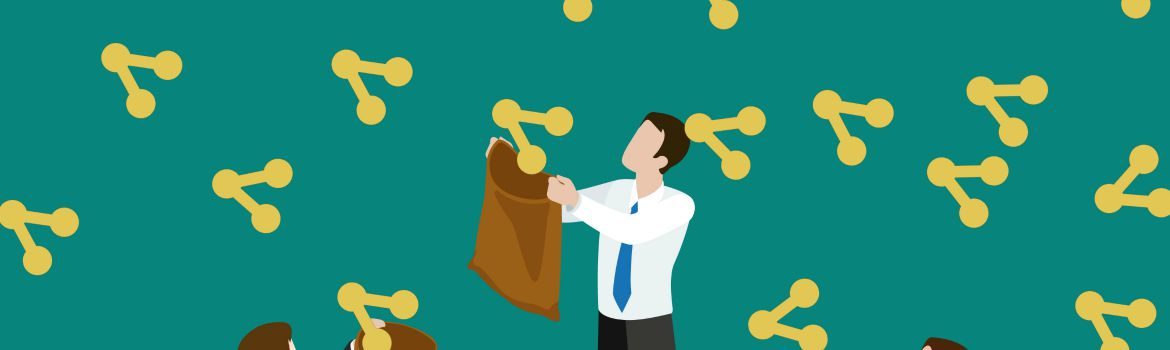 Met deze social sharing-strategie regent het straks shares