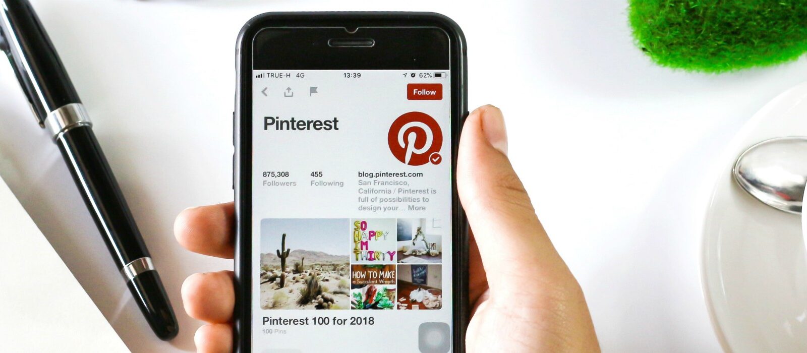Meer volgers op Pinterest in 4 stappen [infographic]