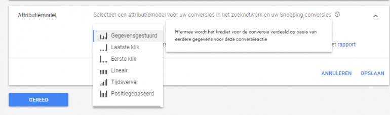 Attributiemodel