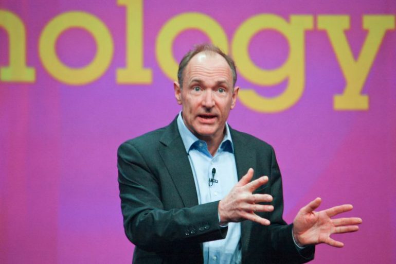 Foto van Tim Berners-Lee.