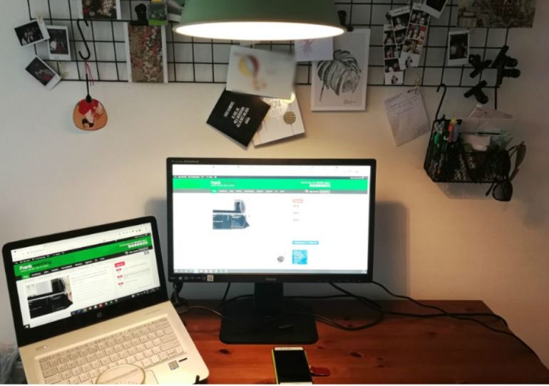 werkplek linda thuiswerken