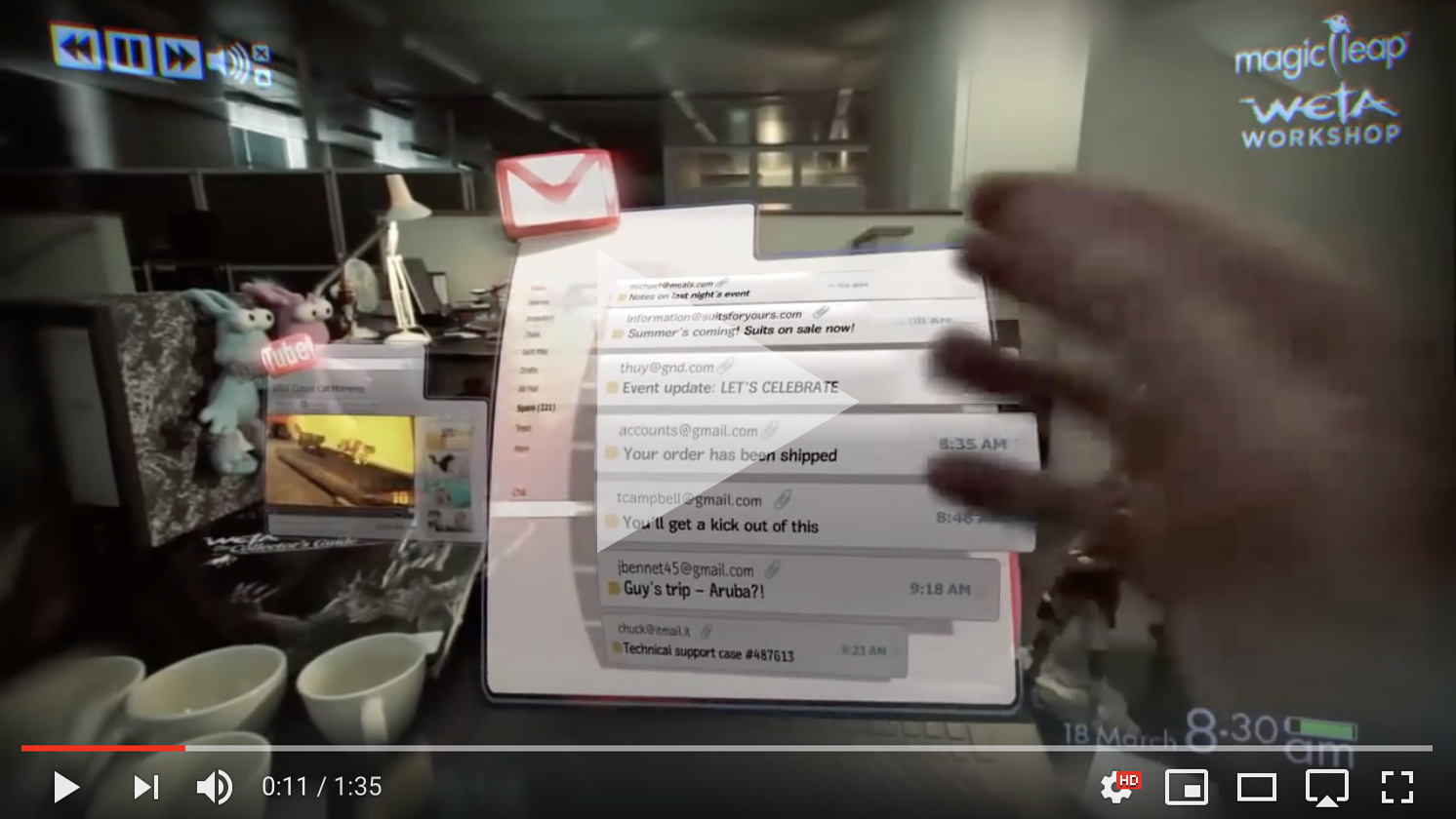 Deze afbeelding hoort bij FrankWatching Blog: Dit moet weten om jouw videos viraal te laten gaan van Stephan Makatita. Magic Leap
