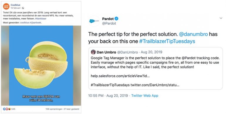Hoe Salesforce haar socialmedia-strategie uitvoert.