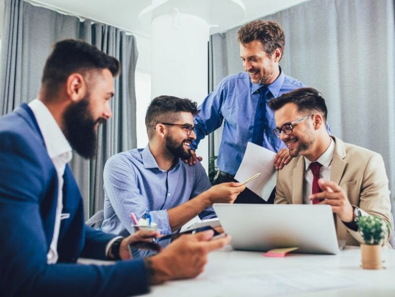 Brand governance - Mannen in overleg