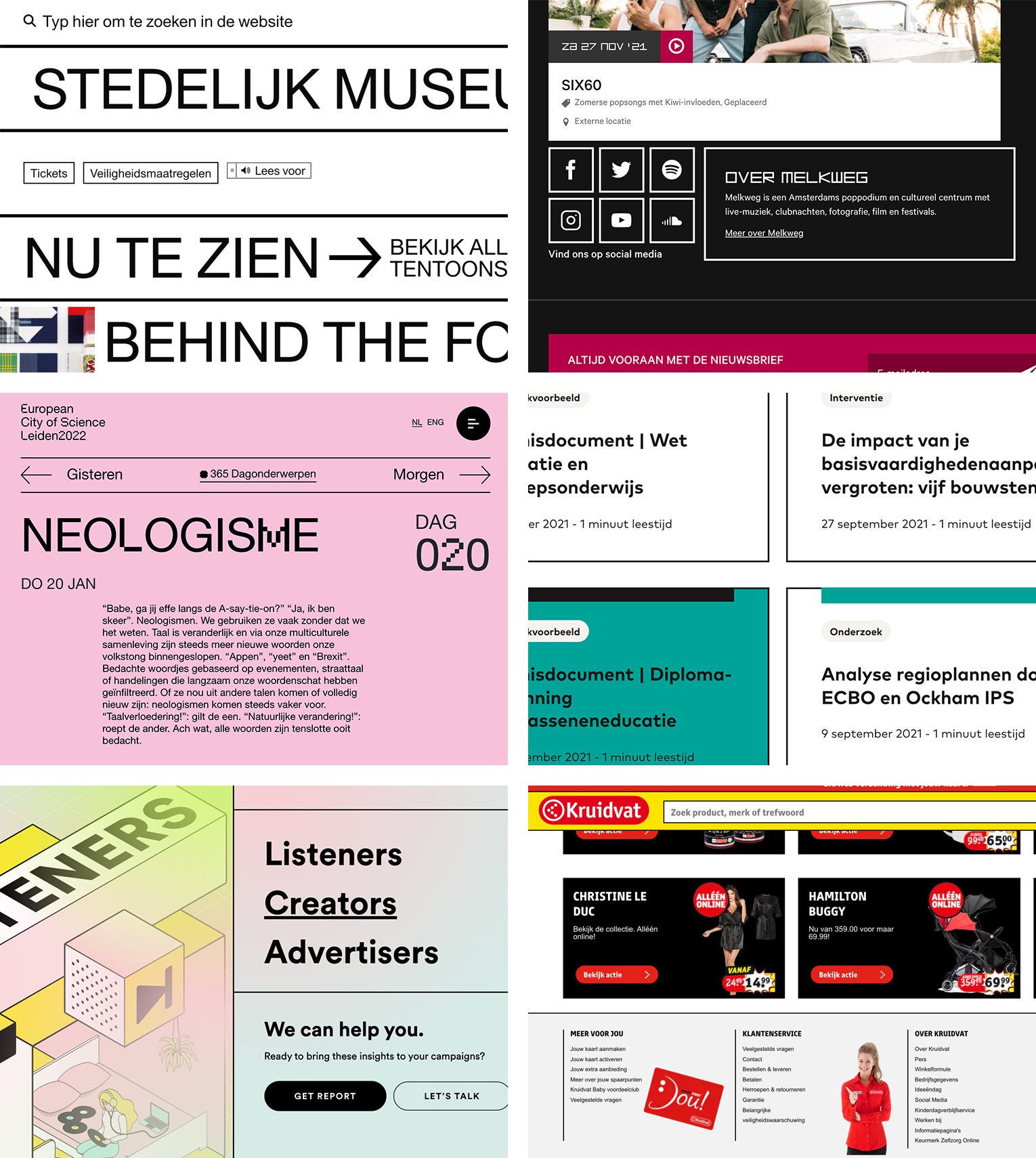 Bold border style bij verschillende merken.