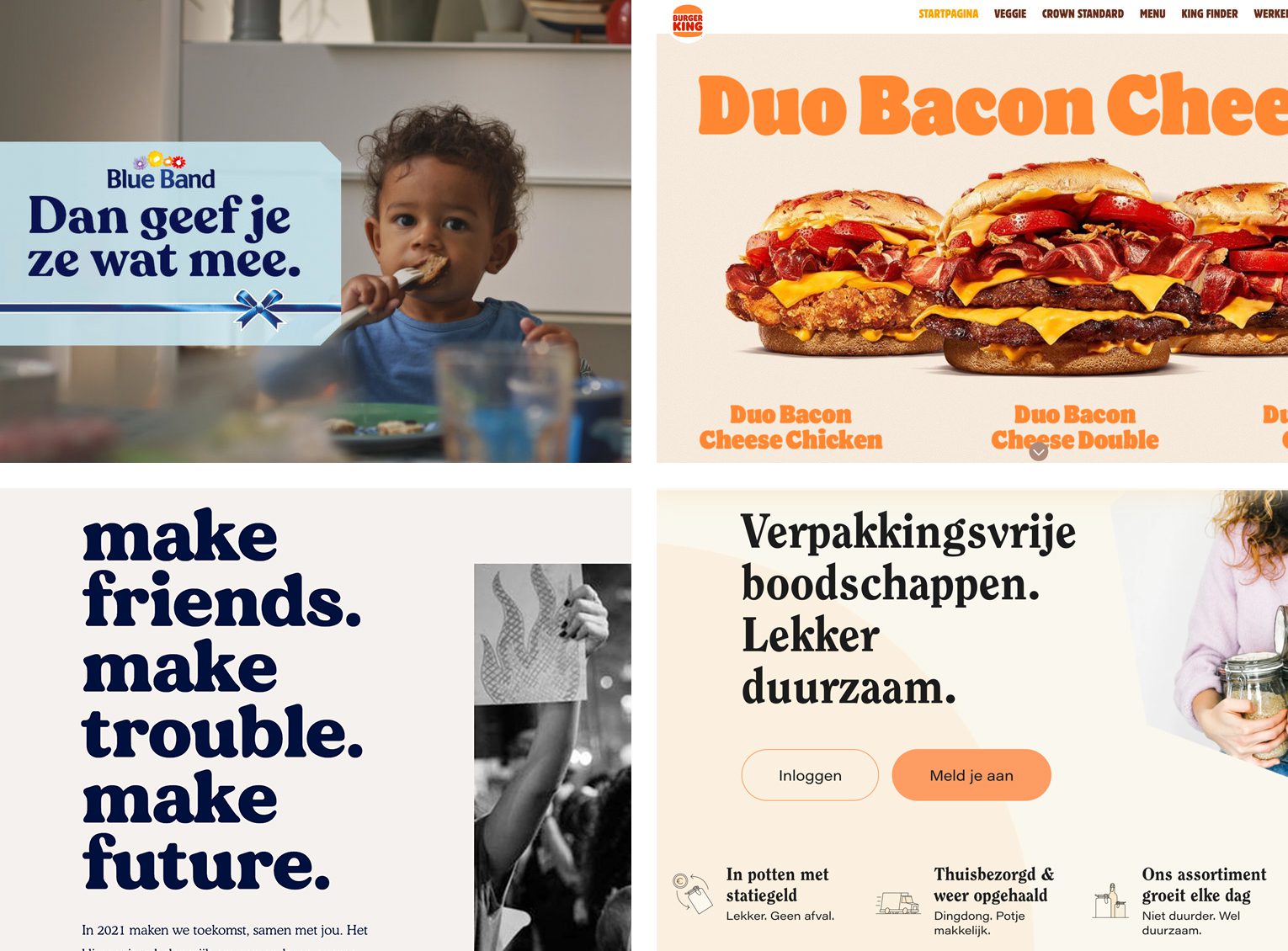 Seventies-fonts als een van de designtrends.