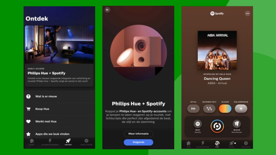 Spotify Philips HUE