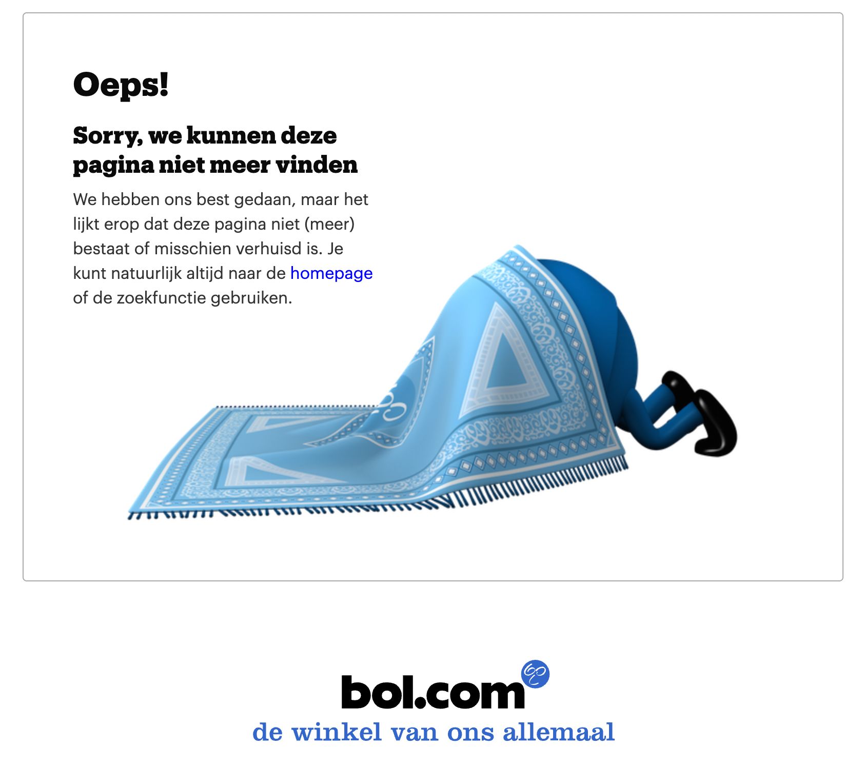 Screenshot van BOl.com.