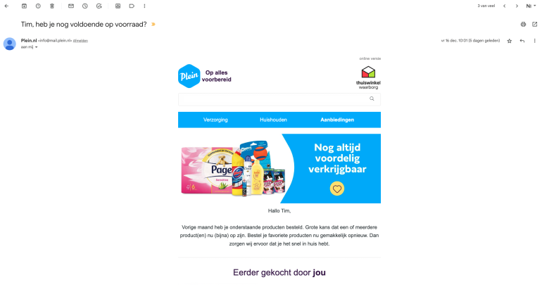 e-mailmarketing plein