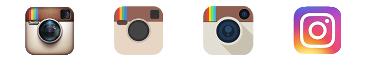 verschillende logo's instagram