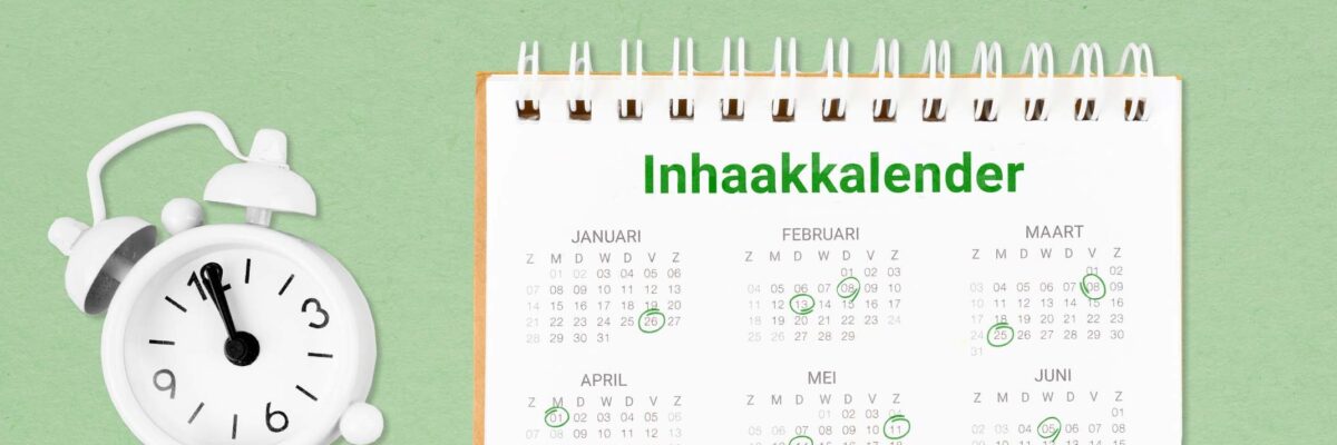 Inhaakkalender 2024