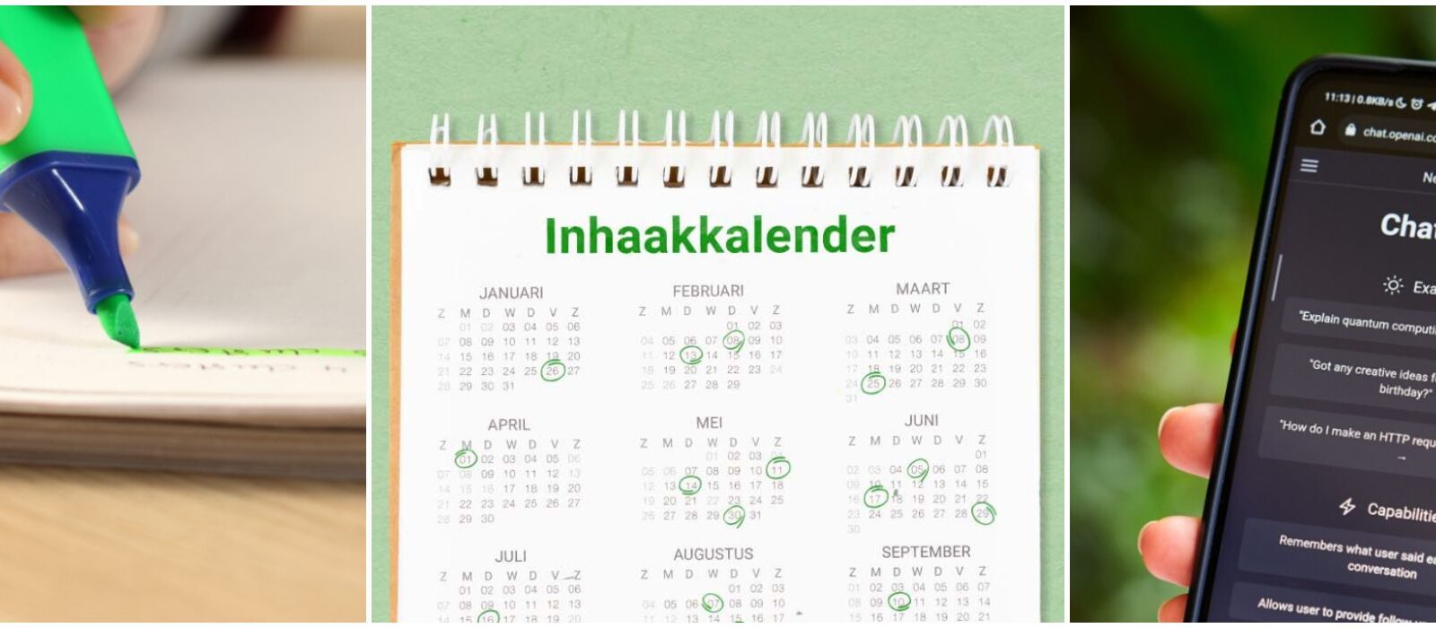 10x populair: inhaakkalender 2024, ChatGPT-prompts & minimalisme in tekst