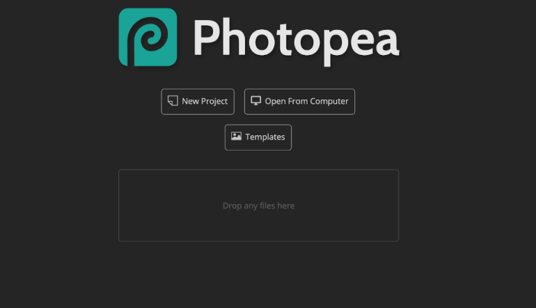 Screenshot Photopea