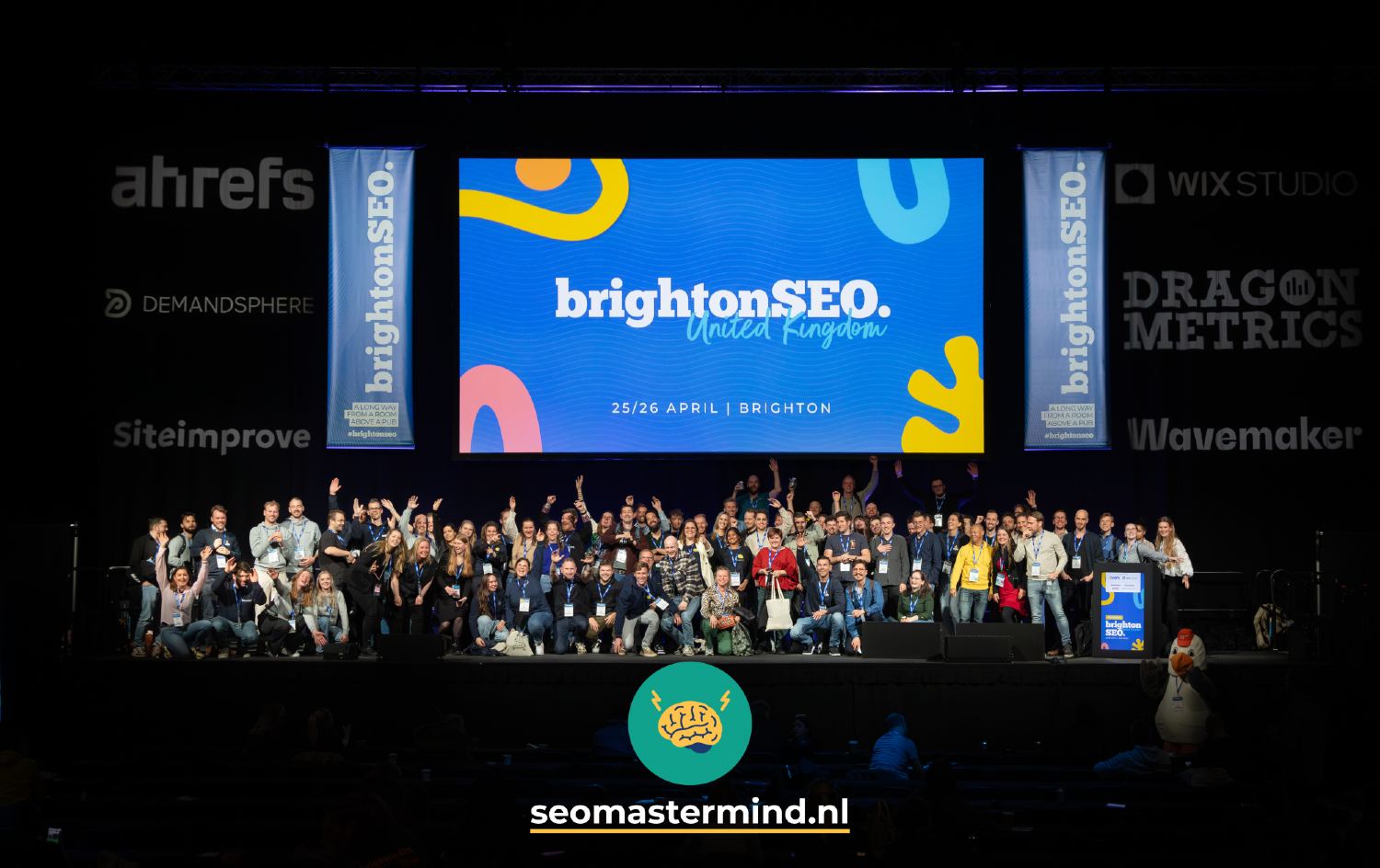 Foto van Brighton SEO-event.