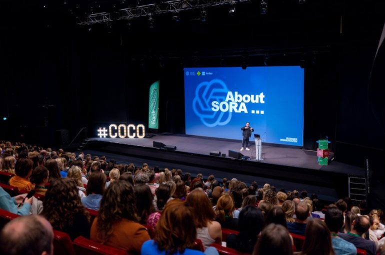 Rodger Werkhoven tijdens Content Conference