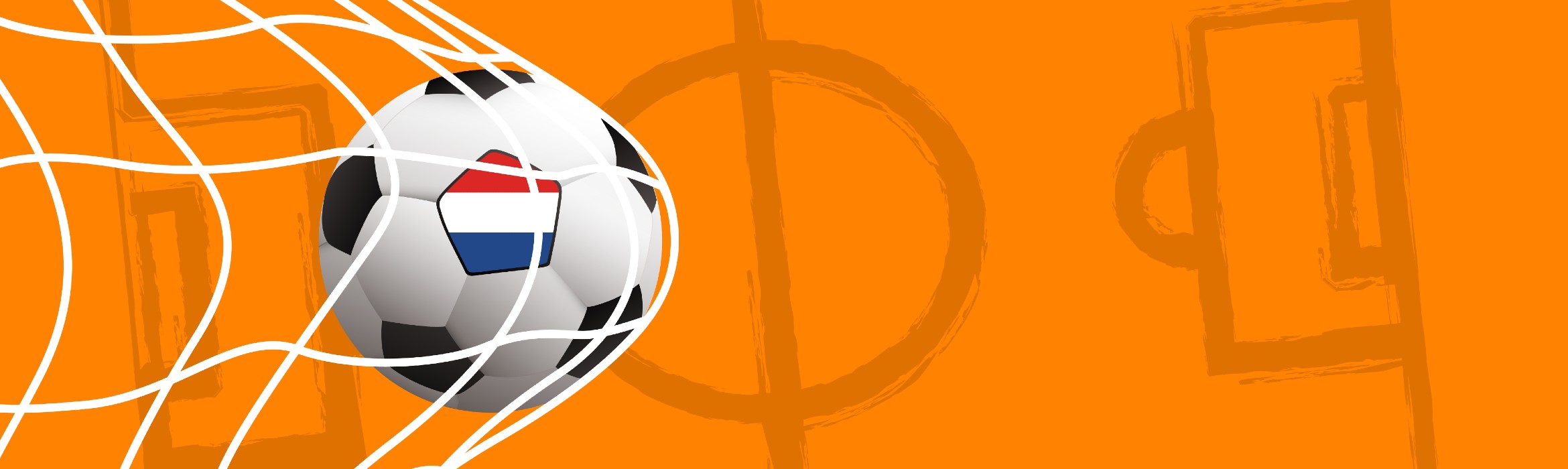 Voetbal EK in goal